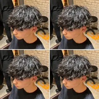 パーマ メンズ メンズパーマ特化 店長望月謙二郎のヘアスタイル