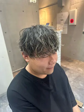 カラー メンズ 💎メンズカット ／フェザー／細野💎のヘアスタイル