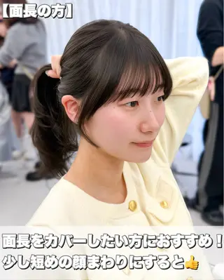 ロング カラー 韓国ヘア　紗希 🦋のヘアスタイル