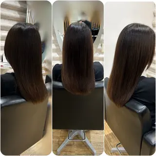 ロング カラー KON|ごまかさない 艶。酸熱×精密カットのヘアスタイル