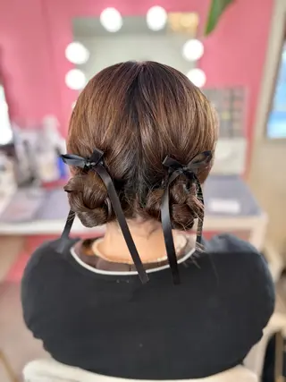 セミロング 北本 美幸のヘアスタイル