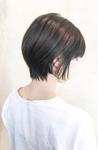 ショート 中田 敏明のヘアスタイル