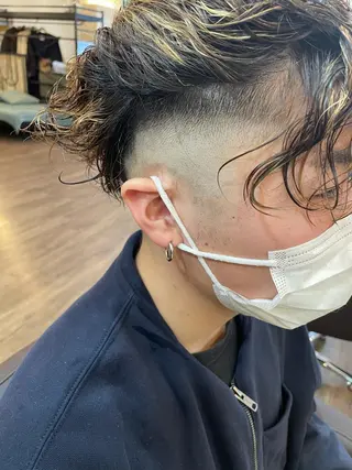 ショート メンズ MATSURI BASE.AWAJIのヘアスタイル