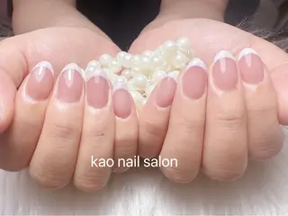 ネイル kao nail マグネット/長さだしのネイルデザイン
