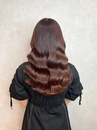 ロング カラー ‎🤍髪質改善‎🤍 レイヤーカット‎🤍のヘアスタイル