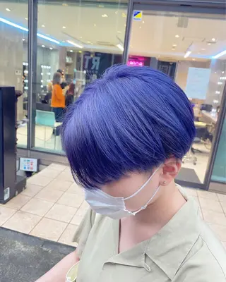 ショート カラー ハイトーン特化💍 NØRN💍韓国のヘアスタイル