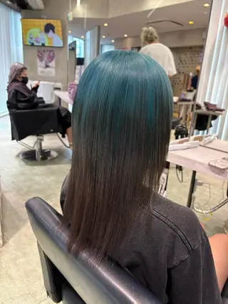 ロング カラー 推しカラー/ ミクのヘアスタイル