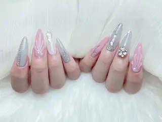 ネイル M🌷nail 長さだし専門店のネイルデザイン