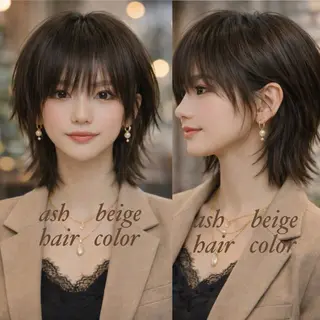 ショート カラー M.SLASH 辻 孝志のヘアスタイル