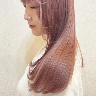 ロング トレンドパーマ 加藤菜月のヘアスタイル
