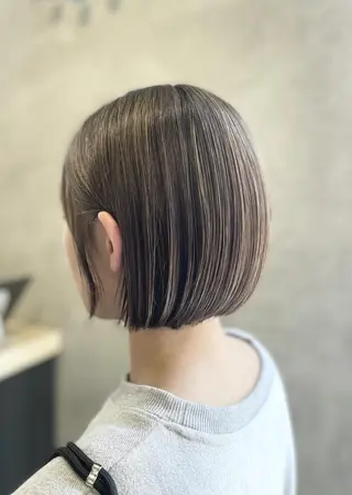 カラー 女性カット🌀 カラー⭐️大坂望心のヘアスタイル