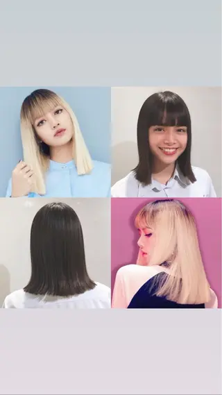 ミディアム カラー ヘアアレンジ 柔らか垢抜けｶﾗｰと ｶｯﾄ🫧ASUKAのヘアスタイル