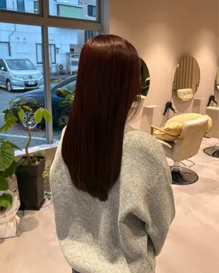 ロング 井山 葵のヘアスタイル