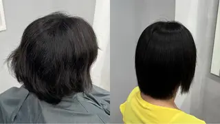 ショート パーマ 髪質改善✨️縮毛矯正 ✨️NOAのヘアスタイル