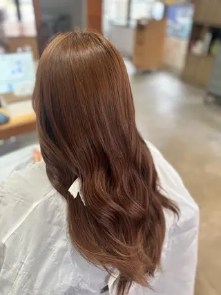 カラー 川内 美瑚のヘアスタイル