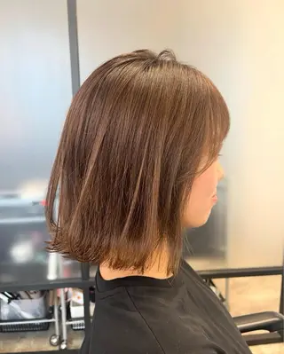 ミディアム 大人女性ヘア 半個室 池袋 natsukiのヘアスタイル