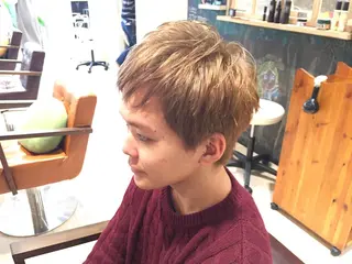 カラー メンズ メンズ指名多数!! 田島史也のヘアスタイル
