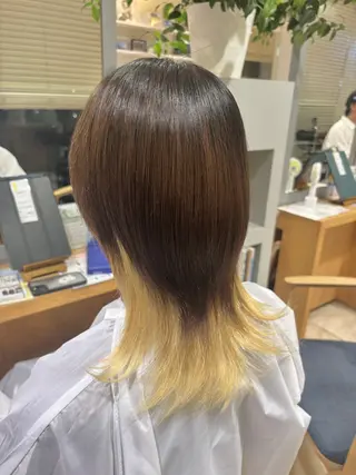 ミディアム 倉木 優羽のヘアスタイル
