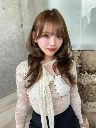 ロング GLROW IVY 大宮のヘアスタイル