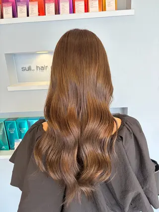 ロング カラー 🎀透明感カラー /似合わせカット🎀のヘアスタイル