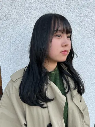 ロング letterby novel はるみのヘアスタイル