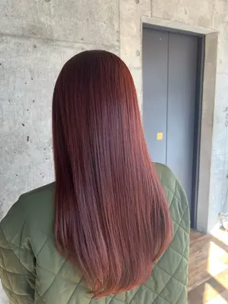 ロング カラー ⭐️Manaka⭐️ 艶髪🩵ナチュラルのヘアスタイル