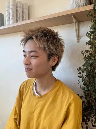 ショート メンズ メンズ特化 古賀陸斗のヘアスタイル