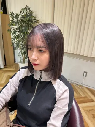 セミロング ショート・ボブ 🌈chinaのヘアスタイル
