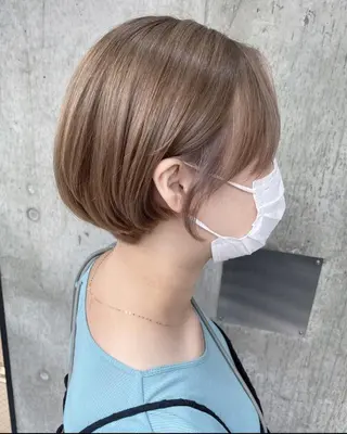 ショート 🌼透明感カラー ✳︎eri🌼のヘアスタイル