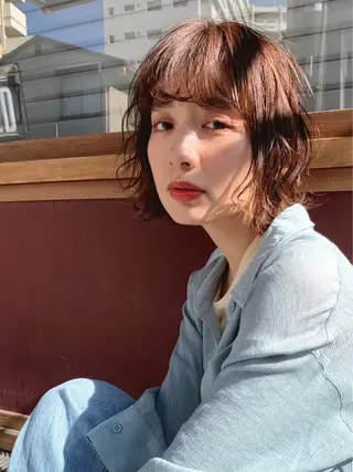 カラー 韓国系レイヤー特化 hiroのヘアスタイル