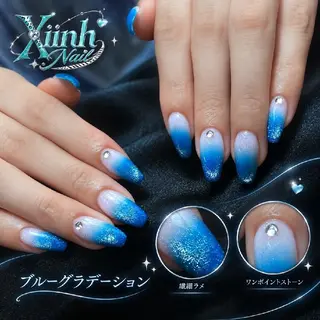 ネイル XIINHNAIL 船橋店 馬詰ちゃんのネイルデザイン