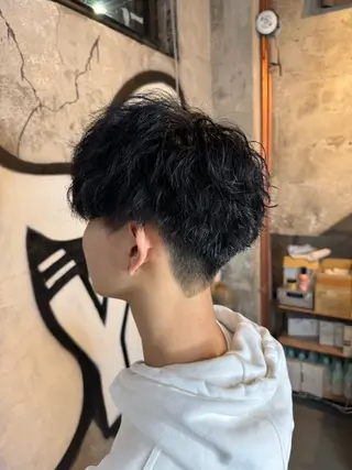 ショート パーマ メンズ 【モデル大募集🔥】 kearny錦糸町のヘアスタイル