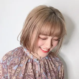 カラー メンズ指名no'1 佐藤　亘のヘアスタイル