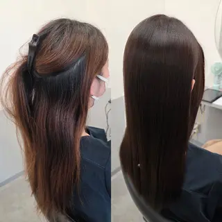 ロング パーマ 【髪質改善美容師】t occa茨木篠原健太のヘアスタイル