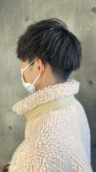 ショート メンズ もりたみかこ 美容師お休み中のヘアスタイル