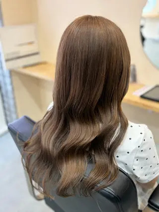 ロング カラー 🎀透明感カラー /似合わせカット🎀のヘアスタイル