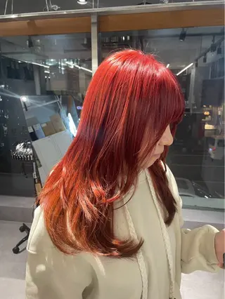 ロング カラー 東谷栞里 /カラーモデル募集中のヘアスタイル
