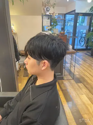 メンズ ひばりヶ丘美容室 カット石井里佳のヘアスタイル