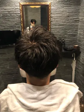 ショート 【パーマ指名No1】 浅野空人のヘアスタイル