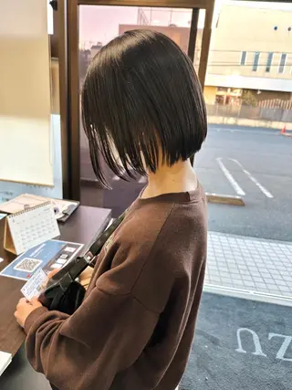 ショート ブリーチカラー🫧 森　凪沙のヘアスタイル