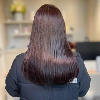 セミロング カラー ブリーチなしカラー kana🐱のヘアスタイル