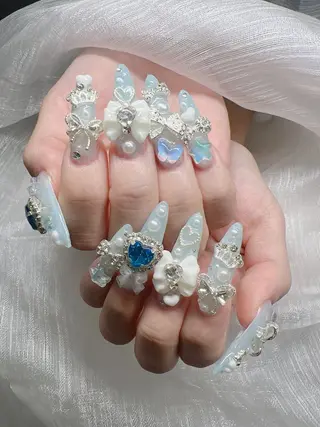 ネイル Lee Nails チップ長さだし専門店のネイルデザイン