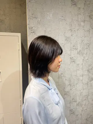 ミディアム 🫧似合わせ艶カラー /平山🫧のヘアスタイル