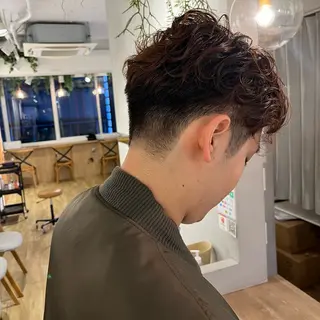パーマ メンズ nishi fuyumiのヘアスタイル