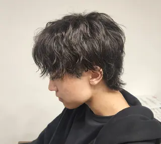 ショート パーマ メンズ 【イケメン風パーマ】 SHOFYのヘアスタイル