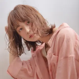 ショート カラー レイヤー/大人ボブ| ワタナベ リョウカのヘアスタイル