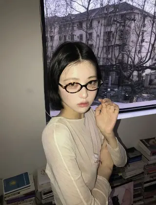 ショート デザインカラー/ ルーツカラー/ユキカのヘアスタイル