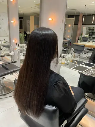 ロング パーマ ヘアアレンジ 艶髪/レイヤーカット 🐣misakiのヘアスタイル
