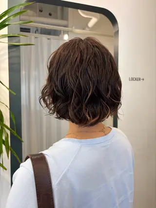 ショート パーマ ハードパーマ Rico💜のヘアスタイル