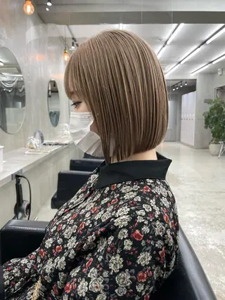 ショート カラー 華 /ショート/ボブのヘアスタイル